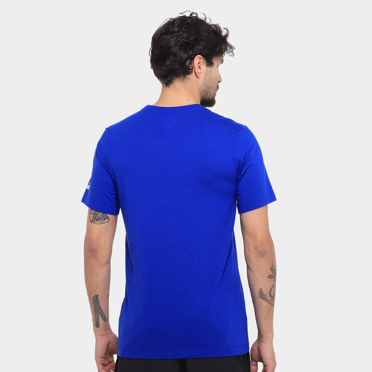 Camiseta Nike NFL New England Patriots Triblend Logo Masculina - Tam: P - 1