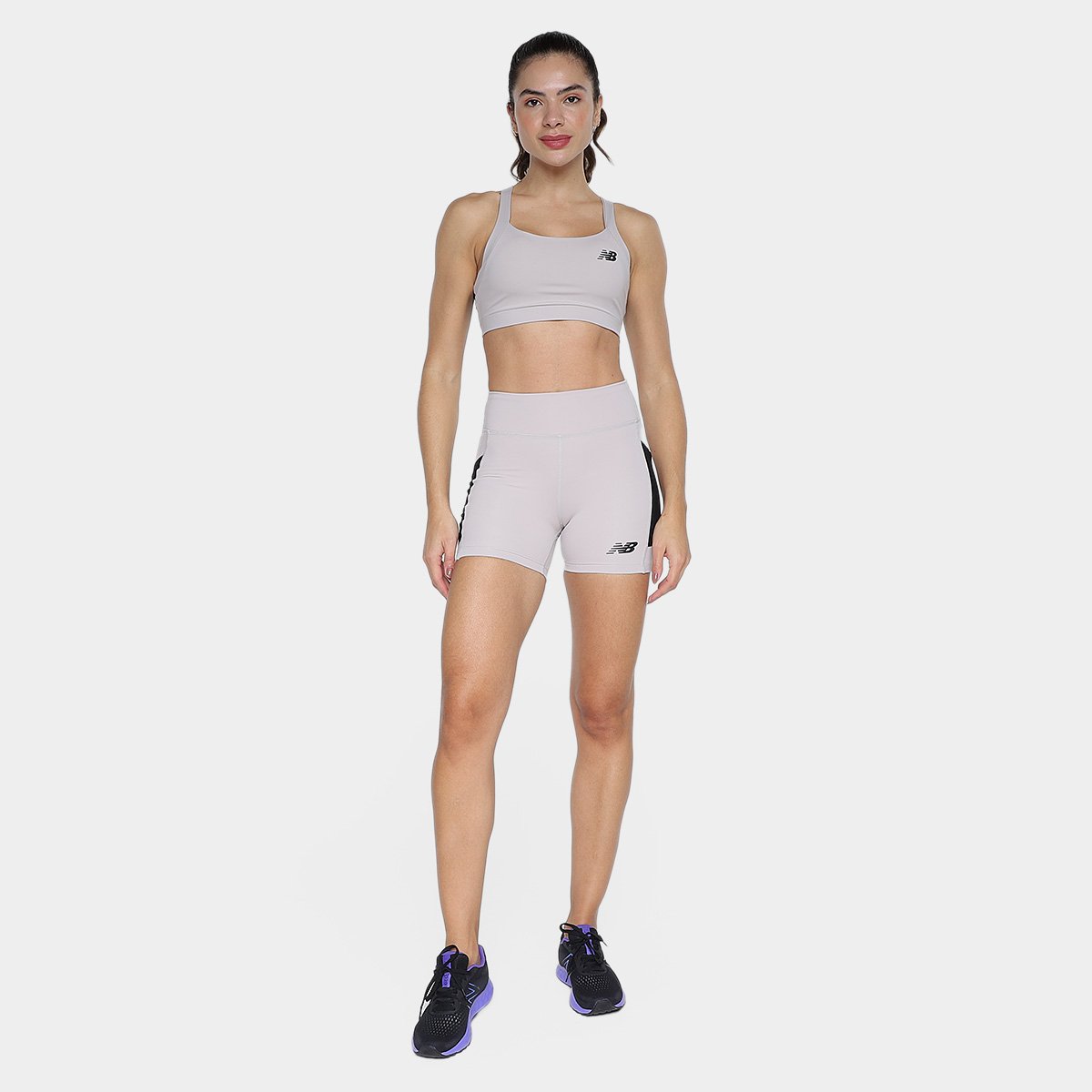 Short New Balance Active Athletics Feminino - Tam: P - 3