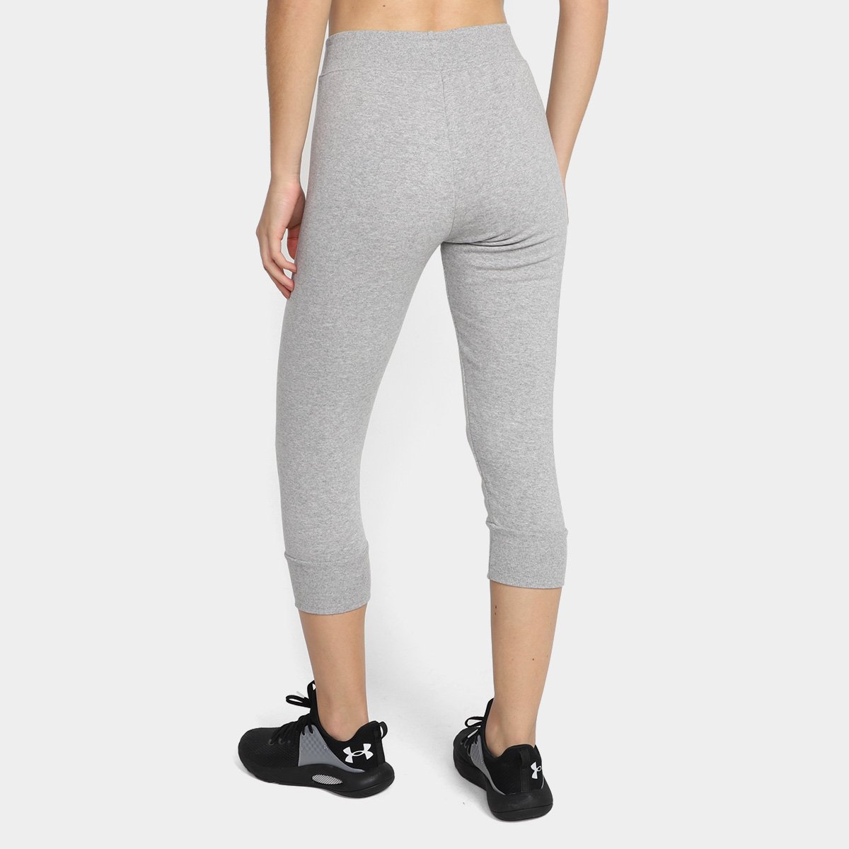 Calça Under Armour Fleece Crapri Feminina - Tam: EP - 1