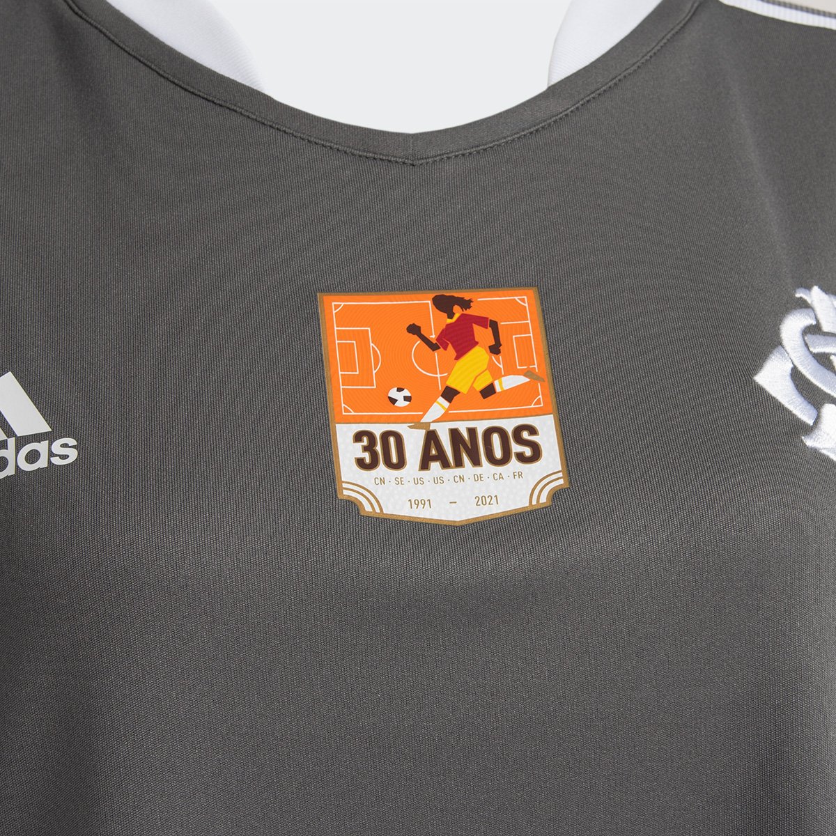 Camisa Internacional 30 Anos da Copa Adidas Feminina - Tam: P - 3