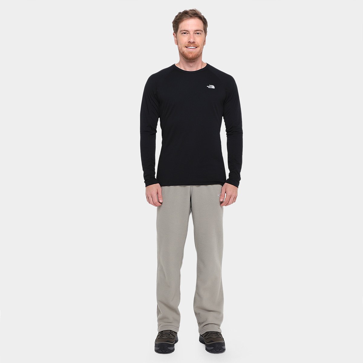 Calça Moletom The North Face Fleece Masculina - Tam: G - 3