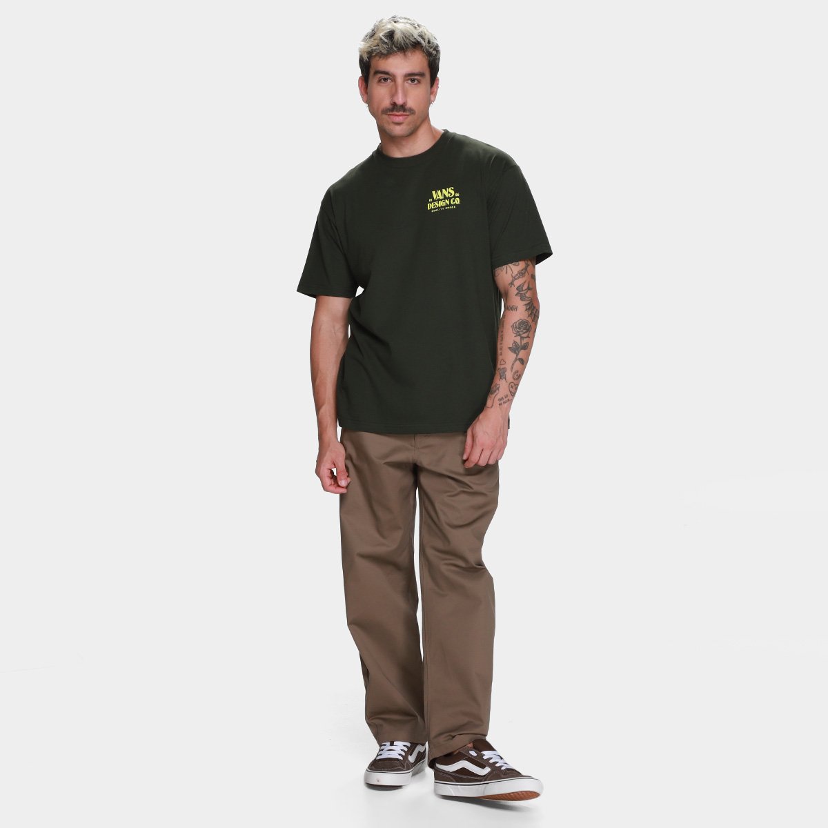 Camiseta Vans Hov Masculina - Tam: P - 3
