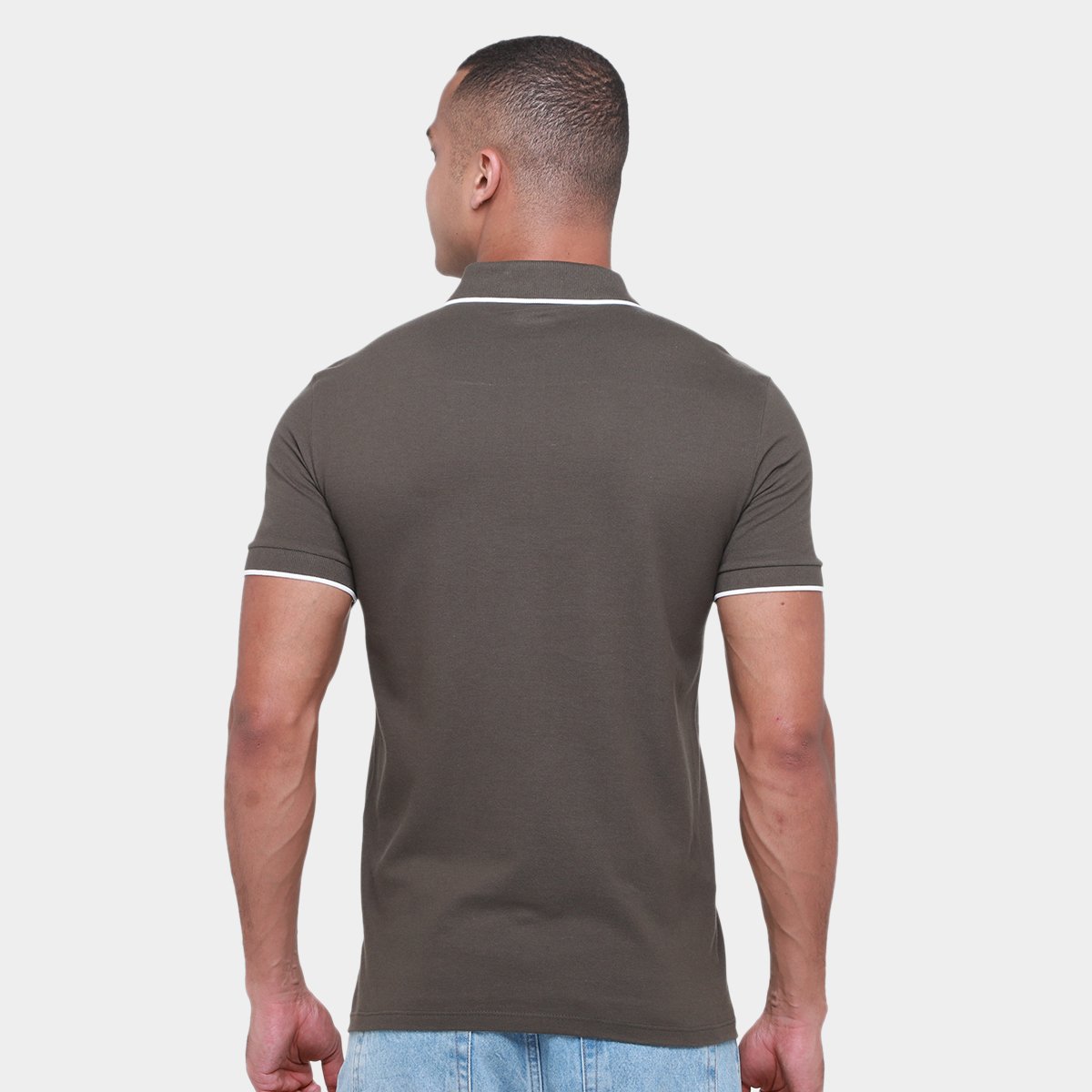 Camisa Polo Hering Lisa Masculina - Tam: GG - 1