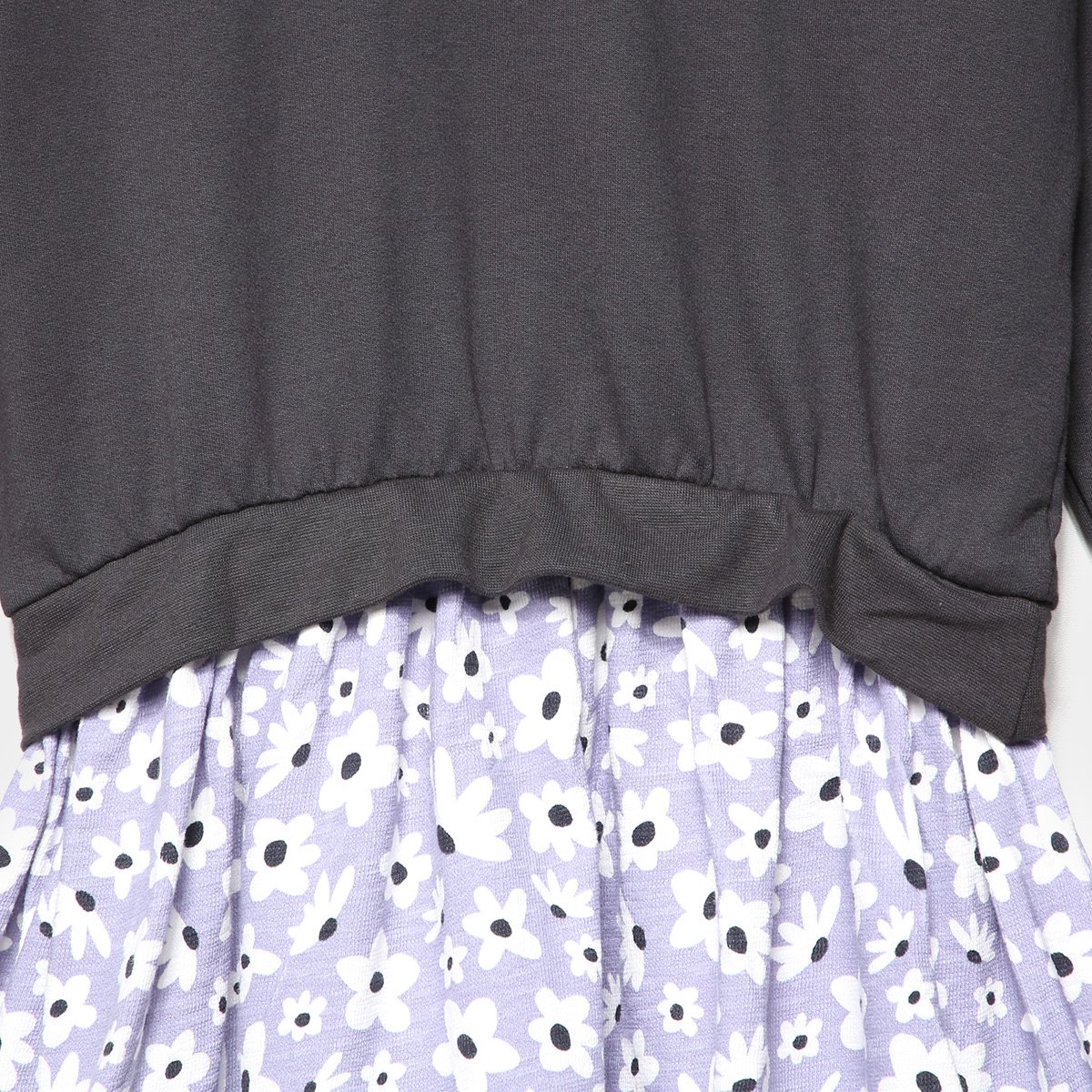 Vestido Infantil Manga Longa Hering Lovely - Tam: 8A - 1