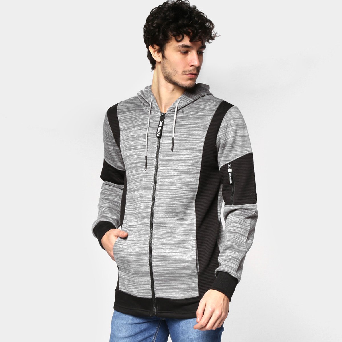 Jaqueta Eagle Rock Moletom Masculina