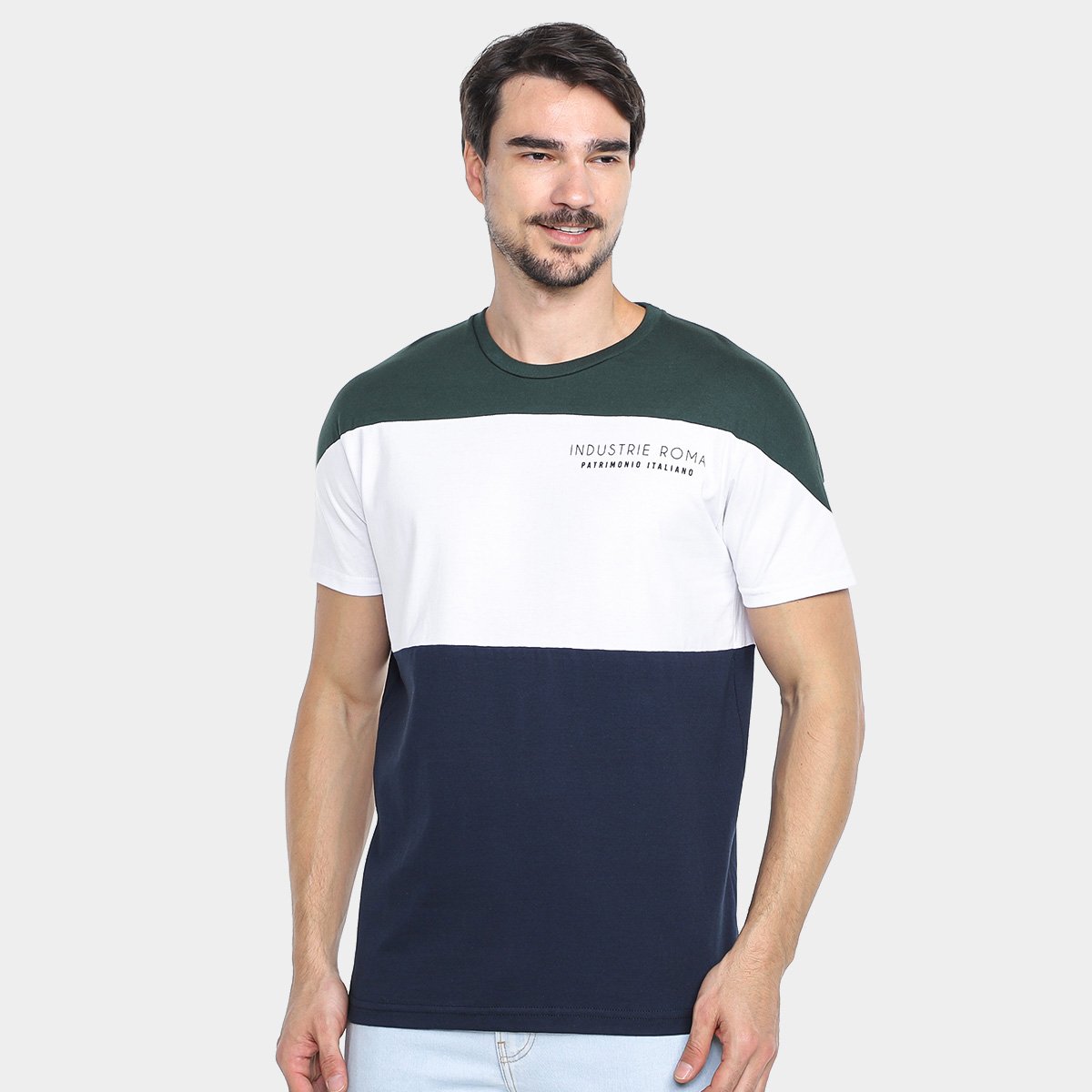 Kit Camiseta Industrie Casual Masculina - 2 Peças - Tam: M - 3