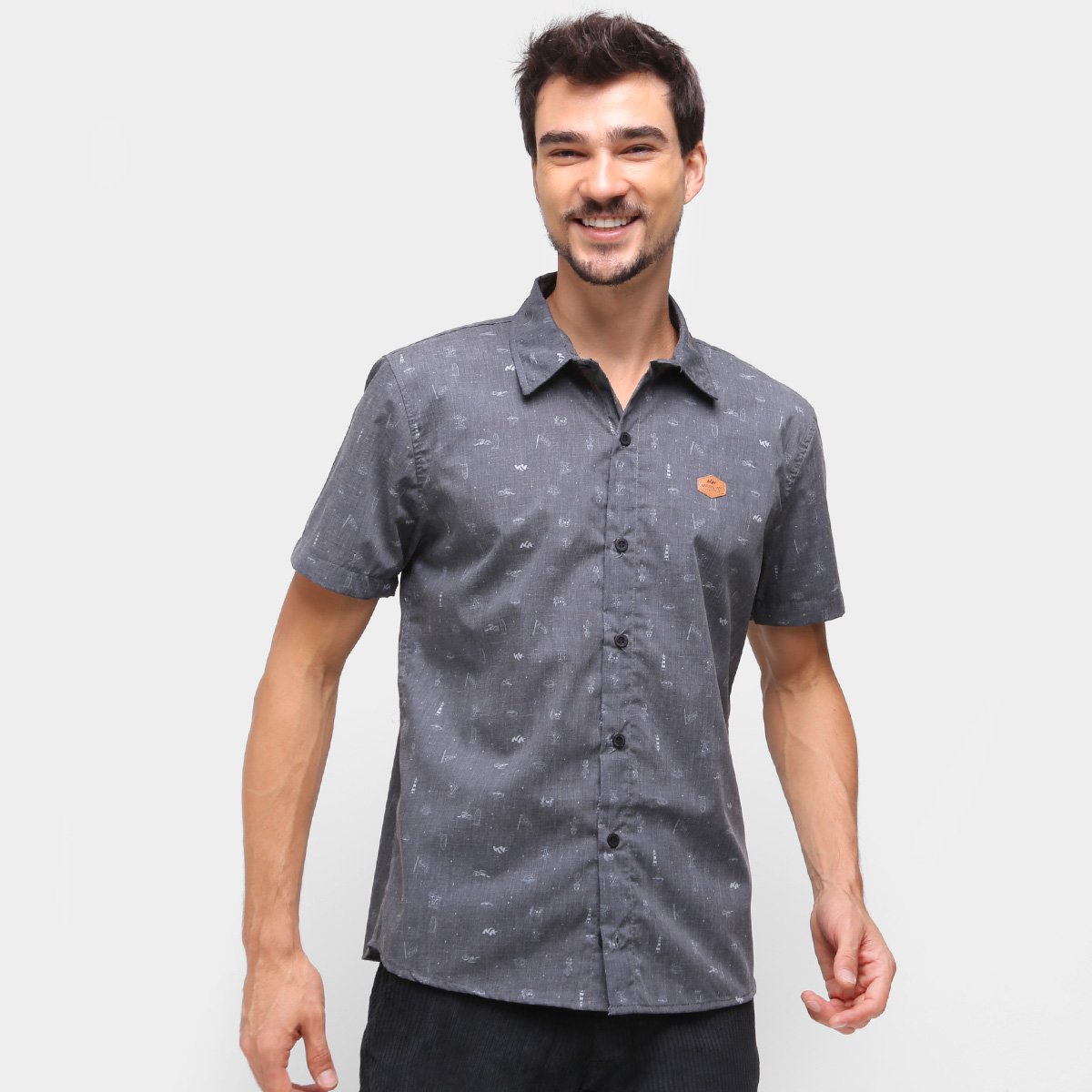 Camisa Natural Art Icones Masculina