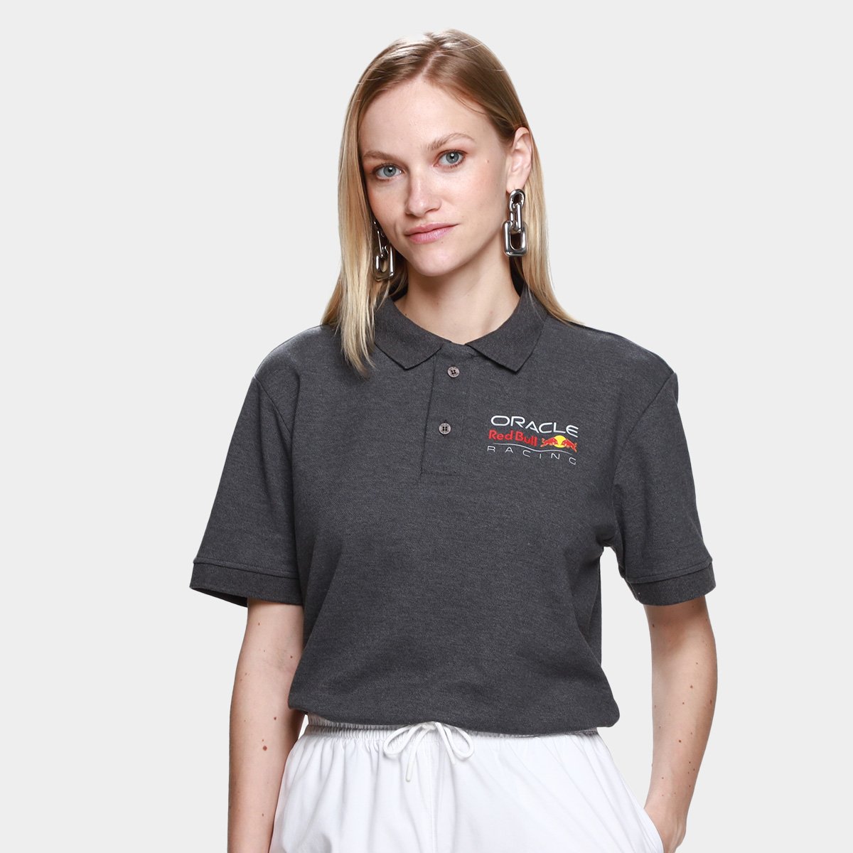 Camisa Polo Red Bull Racing Masculina - Tam: P - 1