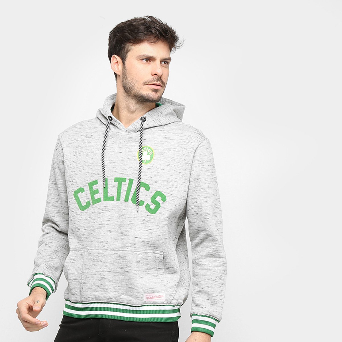 Moletom NBA Boston Celtics Mitchell & Ness Mescla Masculino