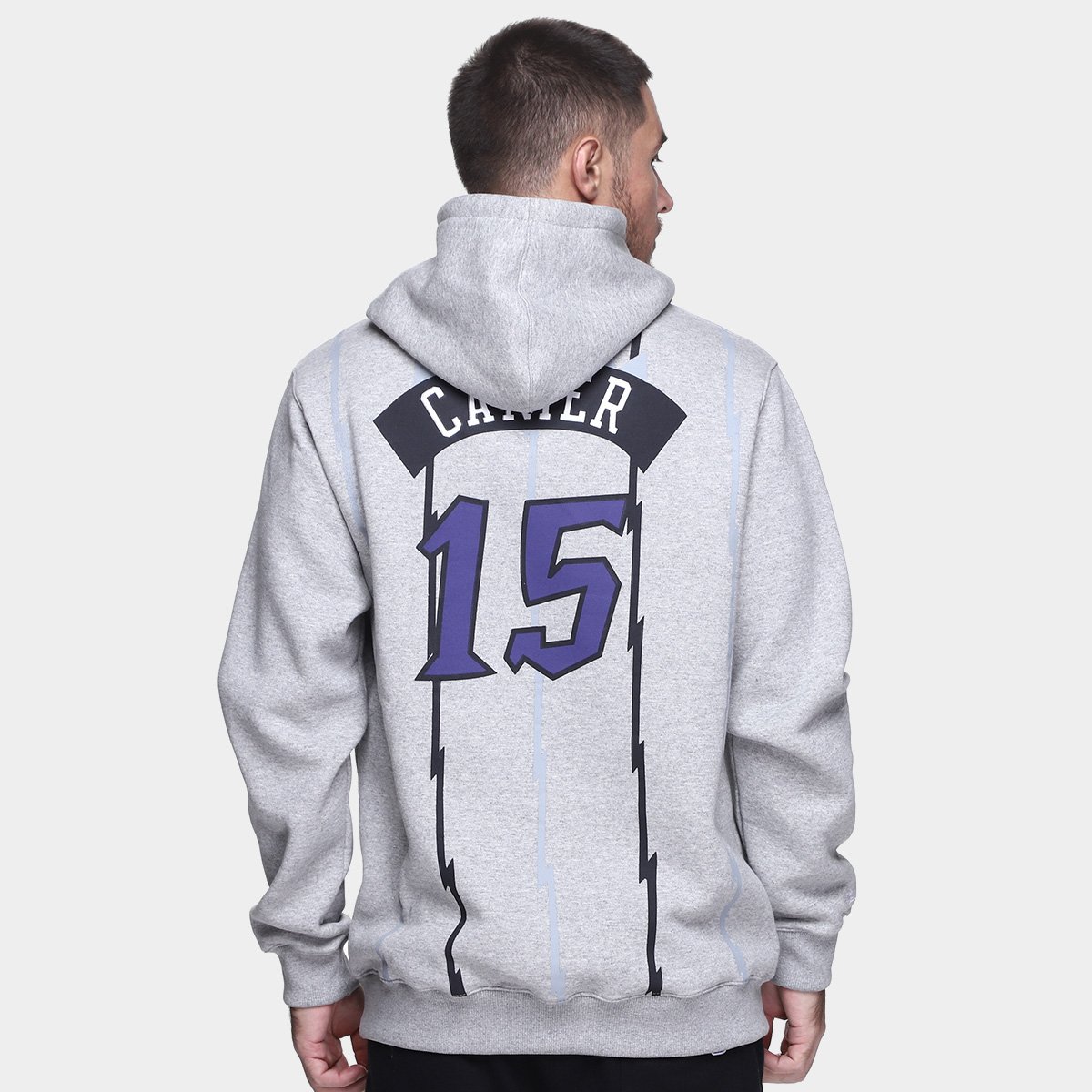 Moletom Mitchell & Ness Toronto Raptors Vincent Carter Masculino - Tam: P - 1