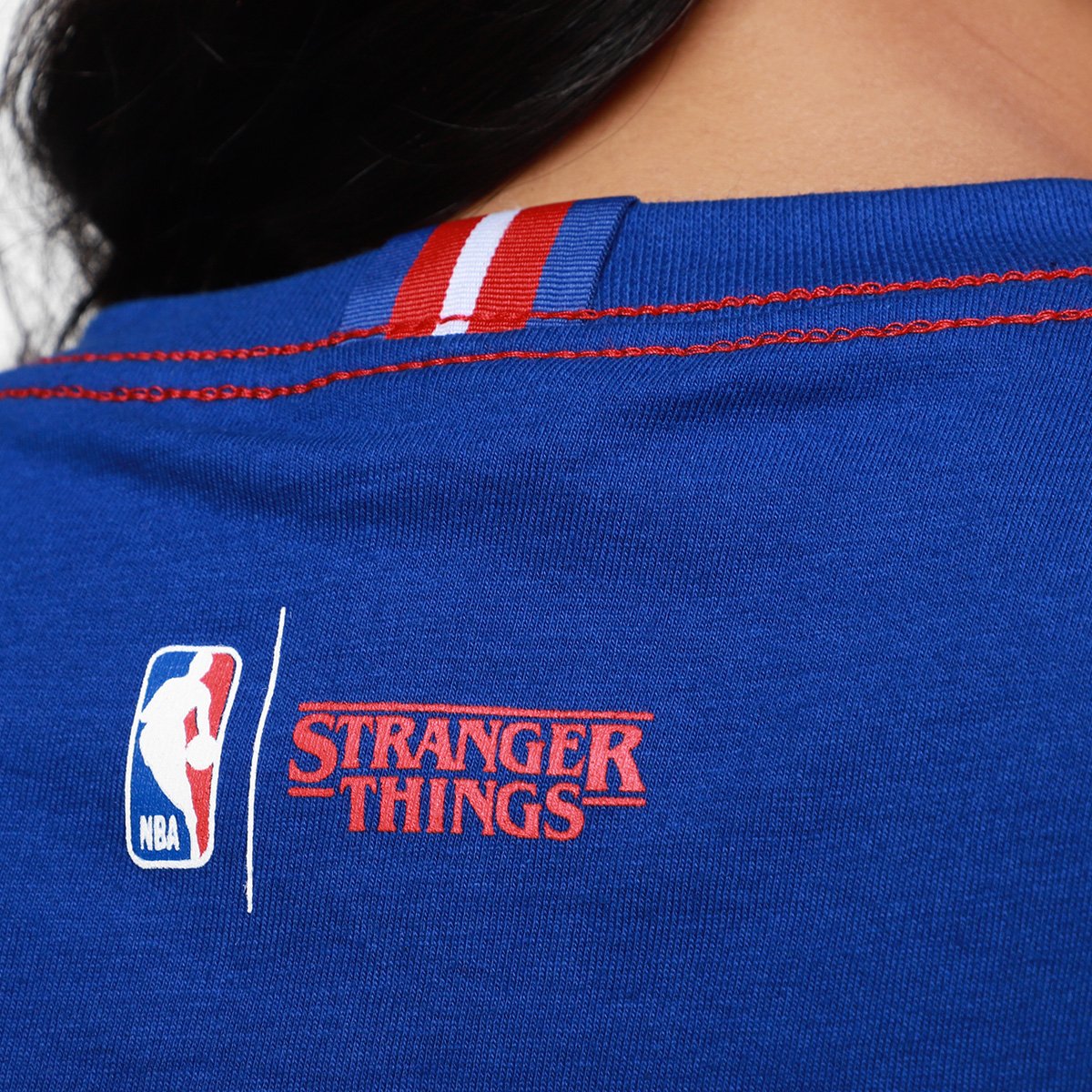Camiseta Cropped NBA Mitchell & Ness Feminina - Tam: M - 5