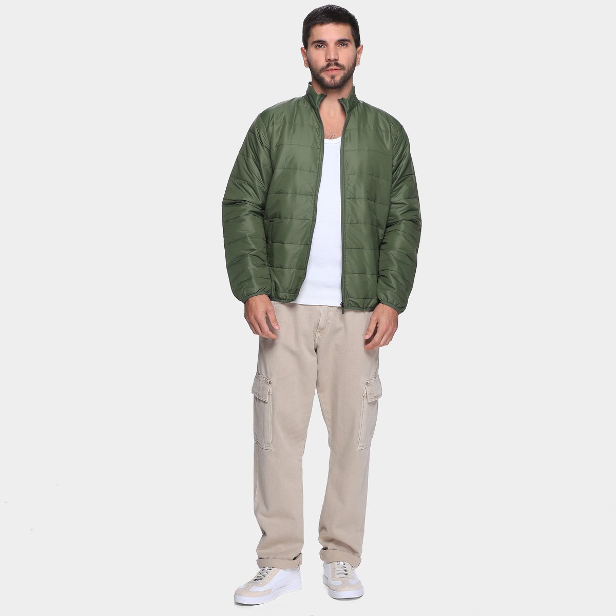 Jaqueta Gonew Puffer Empacotável Masculino - Tam: P - 3