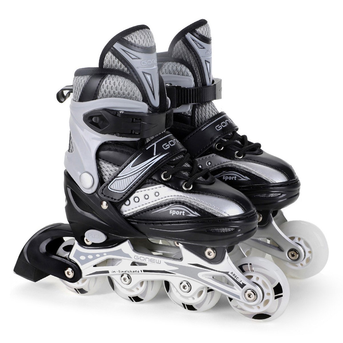 Patins Gonew Fitness Bearing Abec-7 - 70mm - Tam: 31/34 - 2
