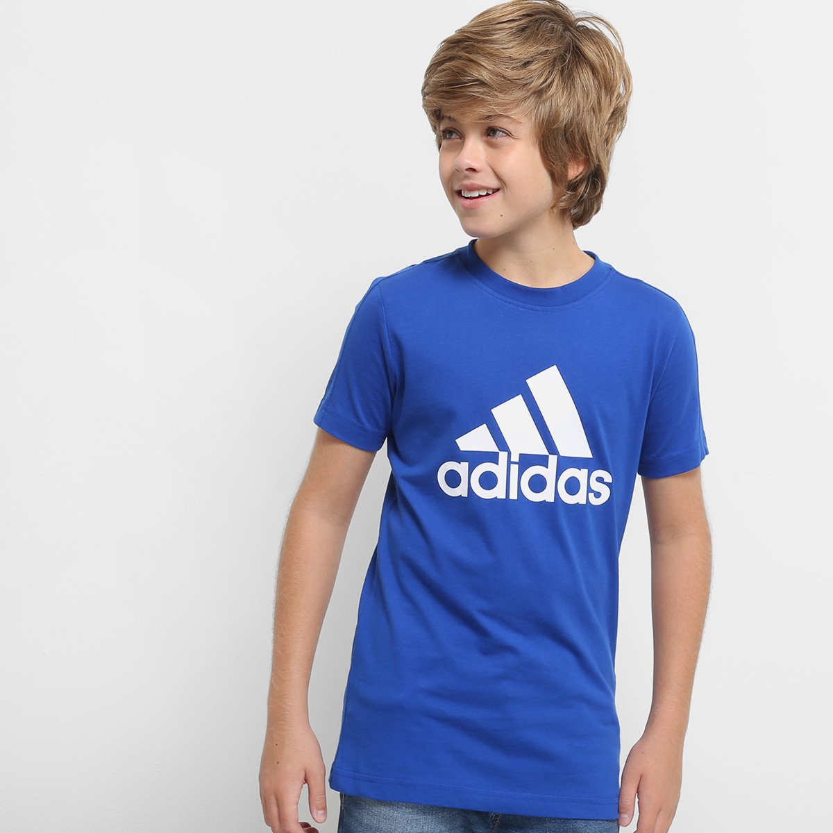 Camiseta Infantil Adidas Mc Yb Masculina