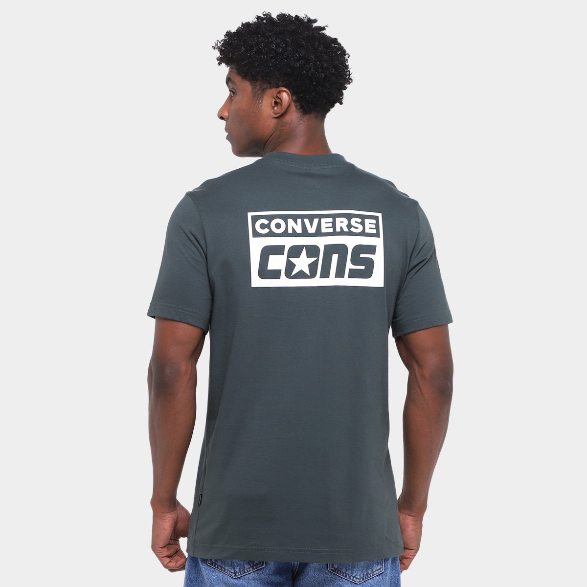 Camiseta Converse Graphic Tee Masculina - Tam: P - 1