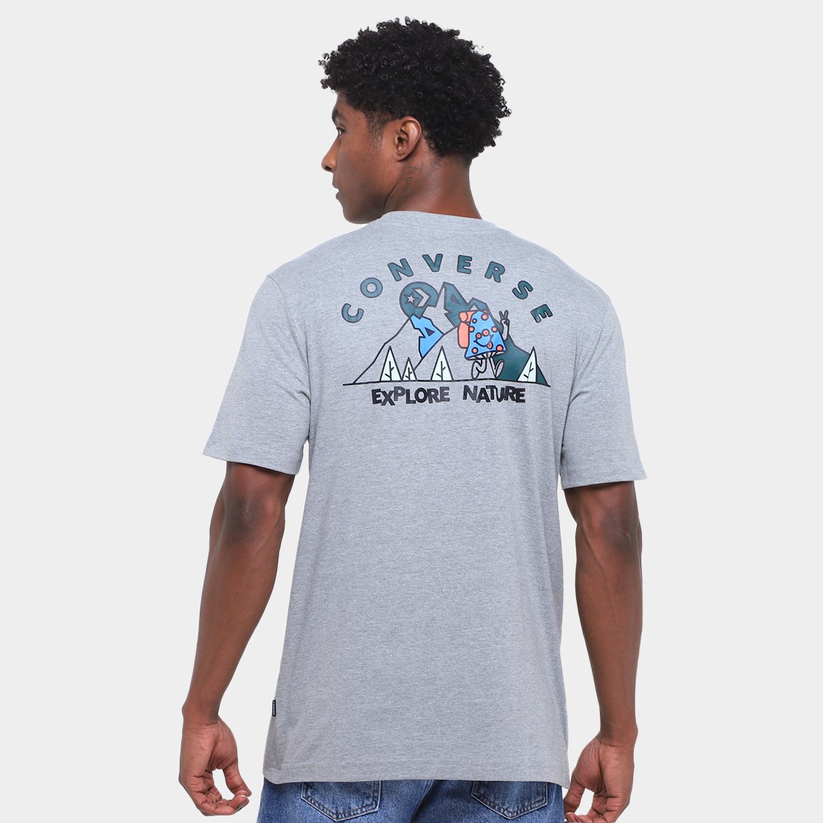 Camiseta Converse Mountanering Masculina - Tam: P - 1