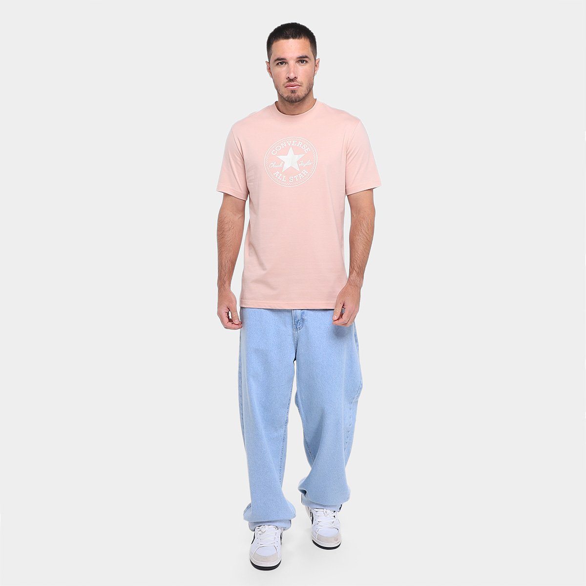 Camiseta Converse Starchev Masculina - Tam: P - 3