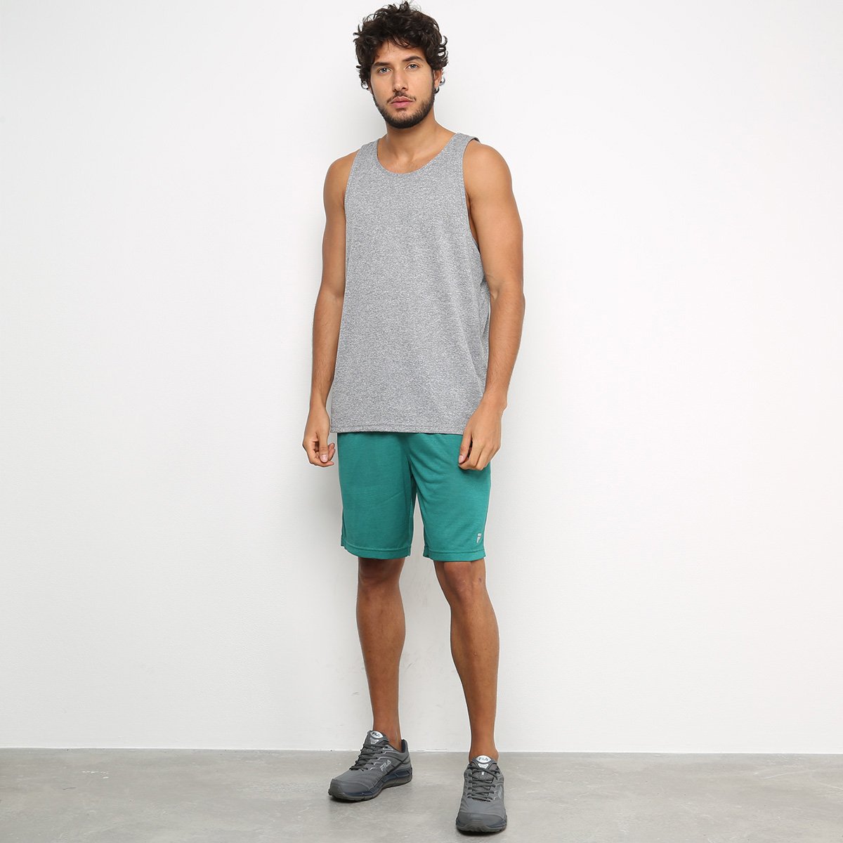 Bermuda Fila Jacquard Gorp Masculina - Tam: GG - 2