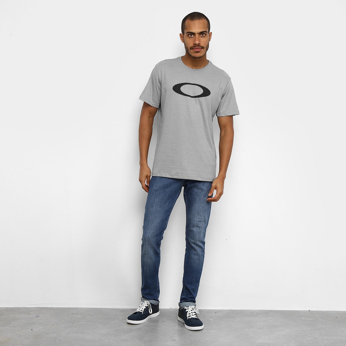 Camiseta Oakley O-Ellipse Tee Masculina - Tam: P - 2