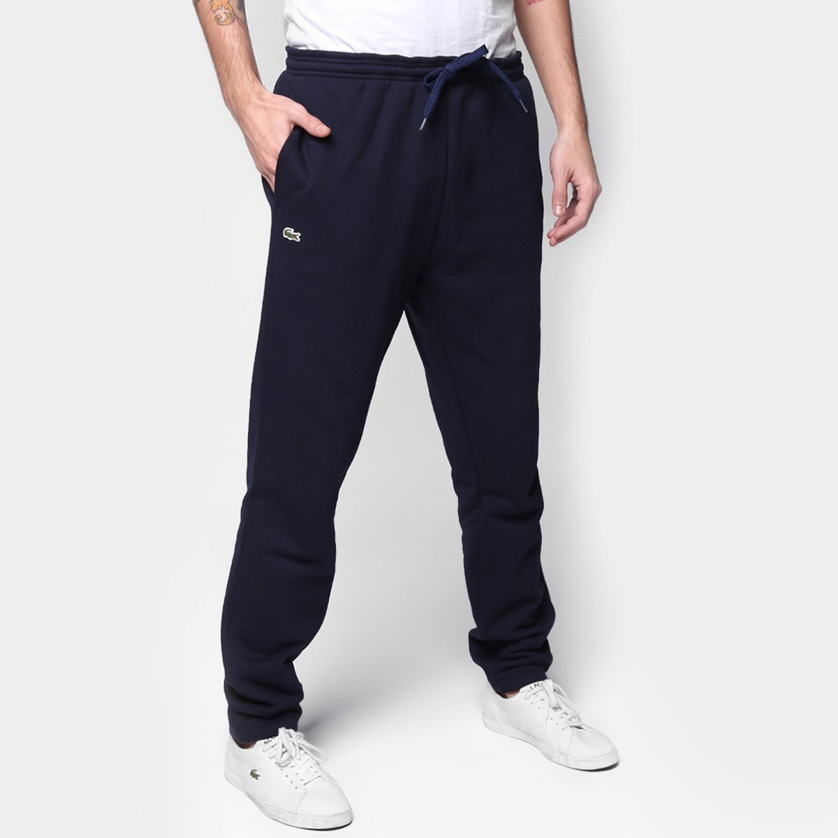 calca lacoste masculina