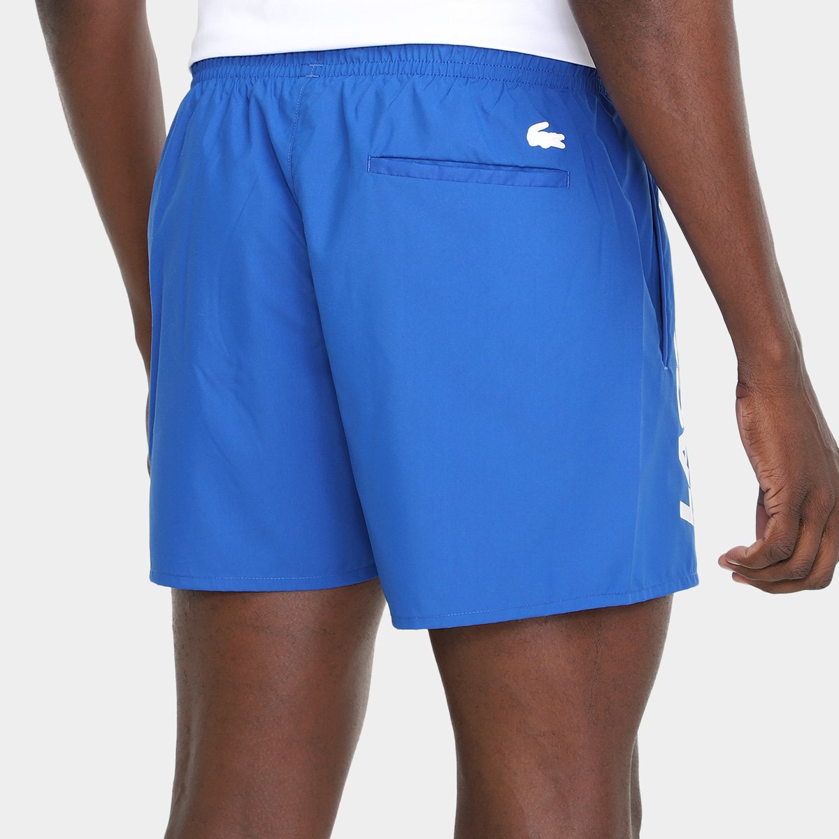 Short de Banho Lacoste Estampa Tafetá Masculino - Tam: G - 1