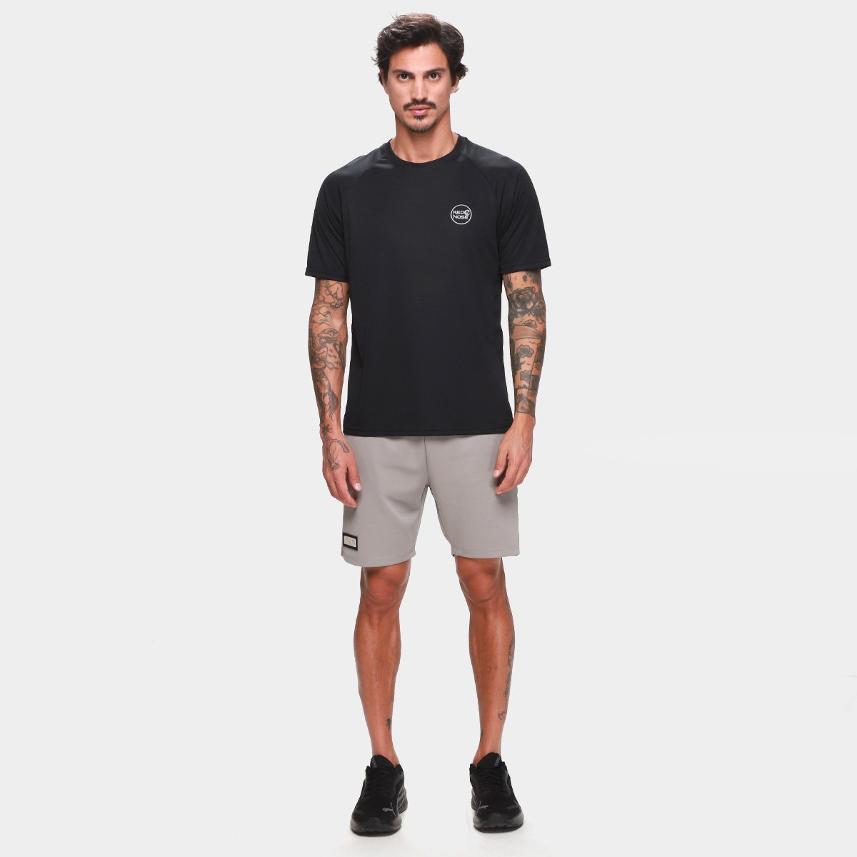Bermuda Red Nose Helanca Masculina - Tam: P - 4