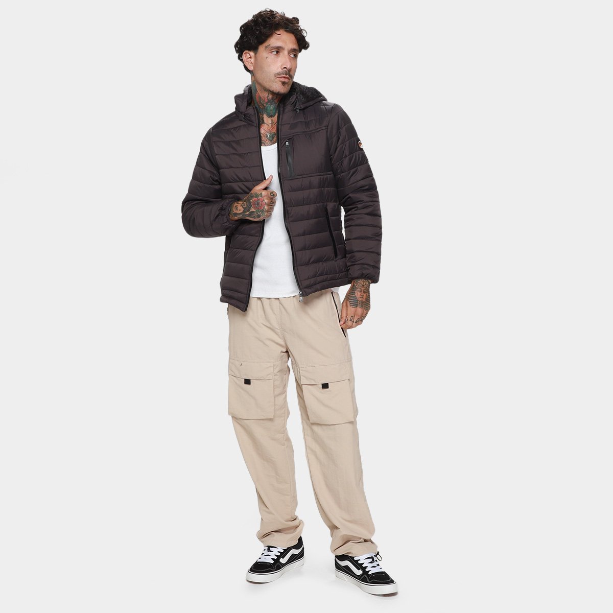 Jaqueta Red Nose Peluciada Masculina - Tam: P - 4