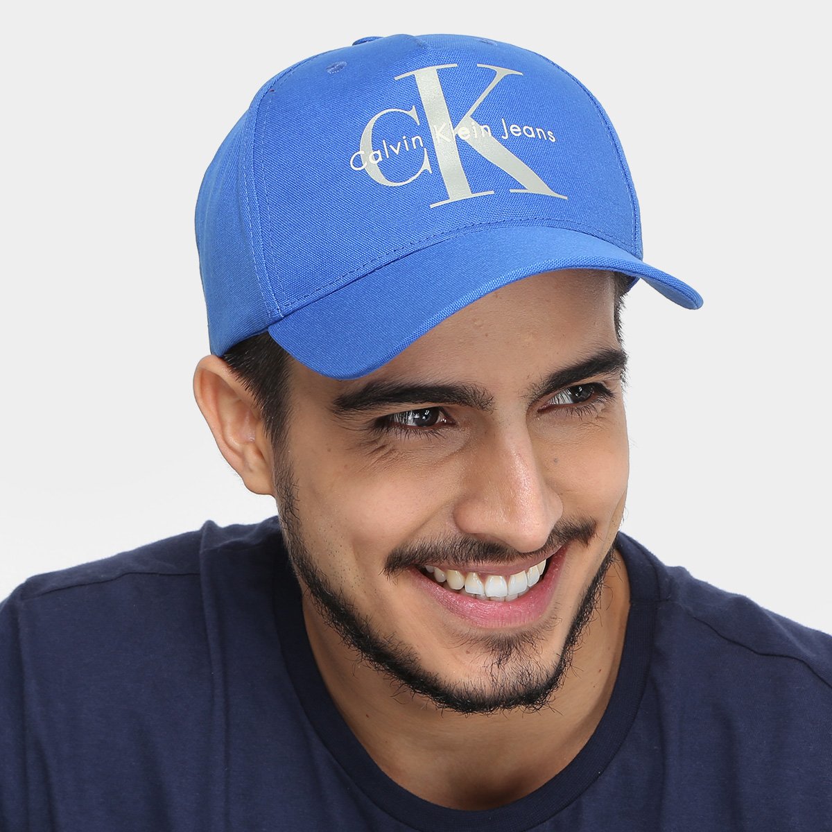 Boné Calvin Klein Aba Curva CK Masculino