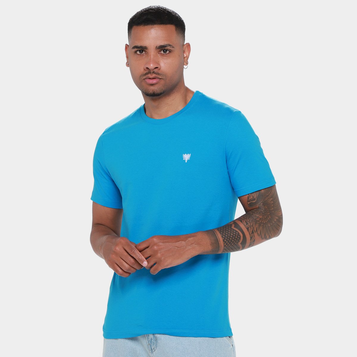 Camiseta Cavalera Básica Logo Masculina