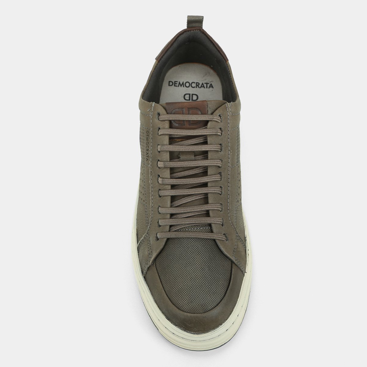 Tênis Couro Democrata Denim Mike Masculino - Tam: 43 - 3