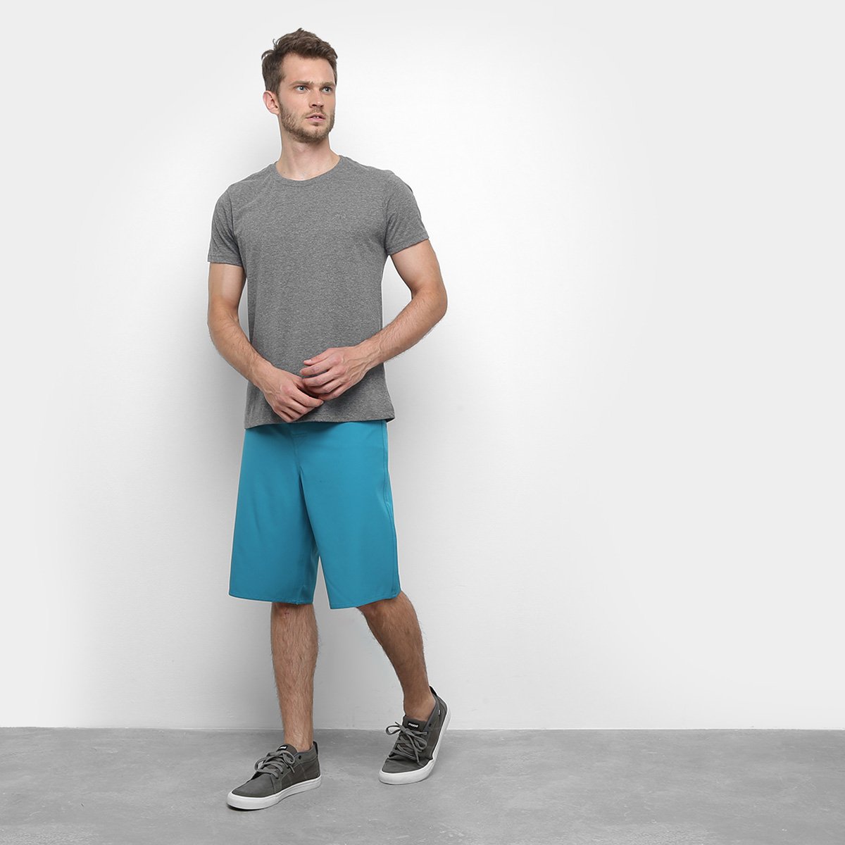 Bermuda Mood Strech Poá Masculina - Tam: P - 2