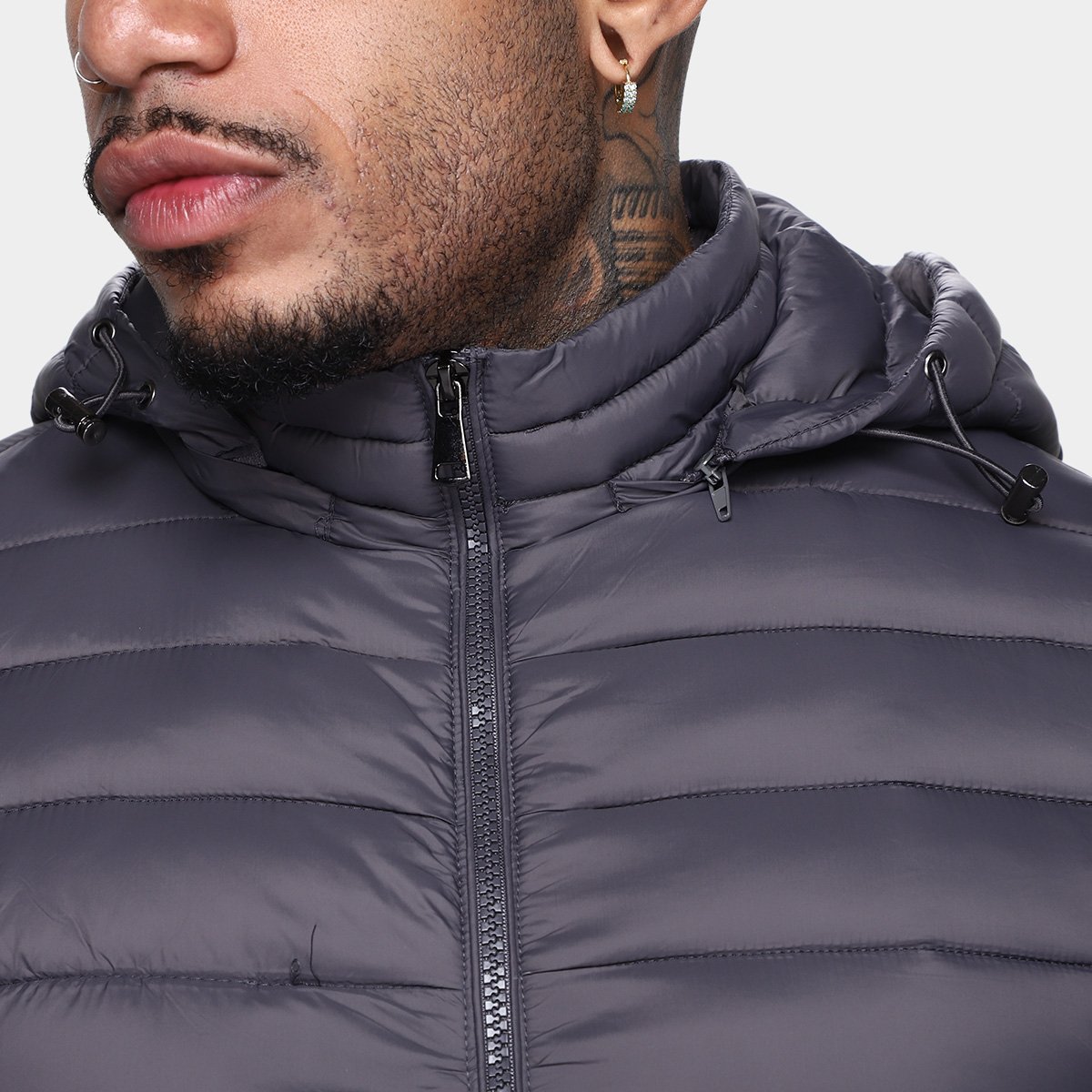 Jaqueta Com Capuz Broken Rules Nylon Masculina - Tam: P - 3