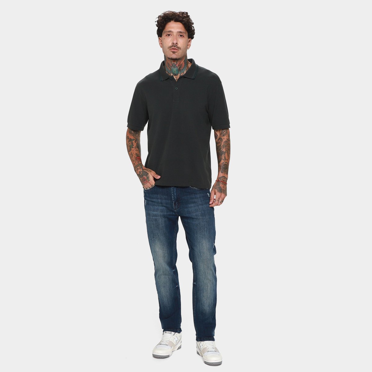 Camisa Polo Ellus Casual Masculina - Tam: GG - 3