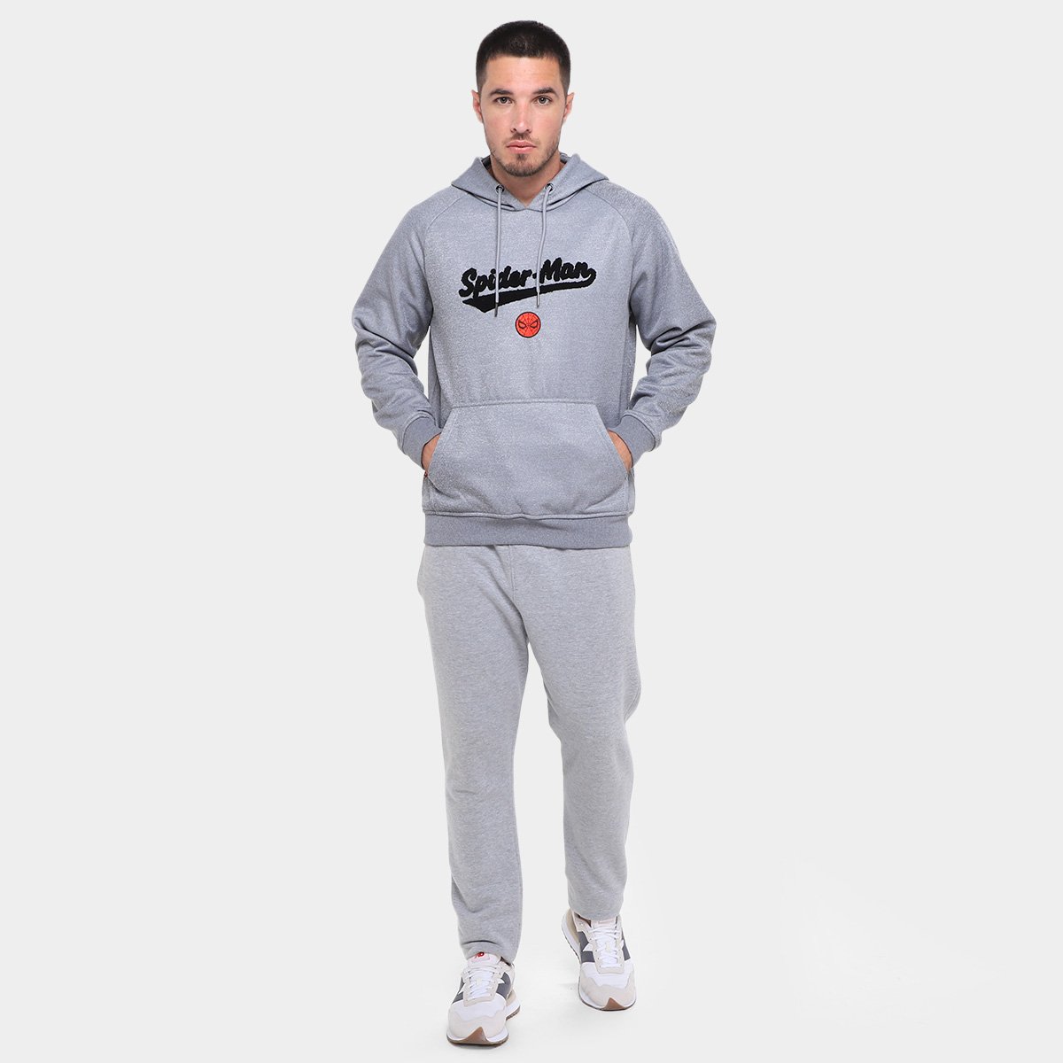 Moletom Mooncity Homem Aranha Masculino - Tam: P - 3