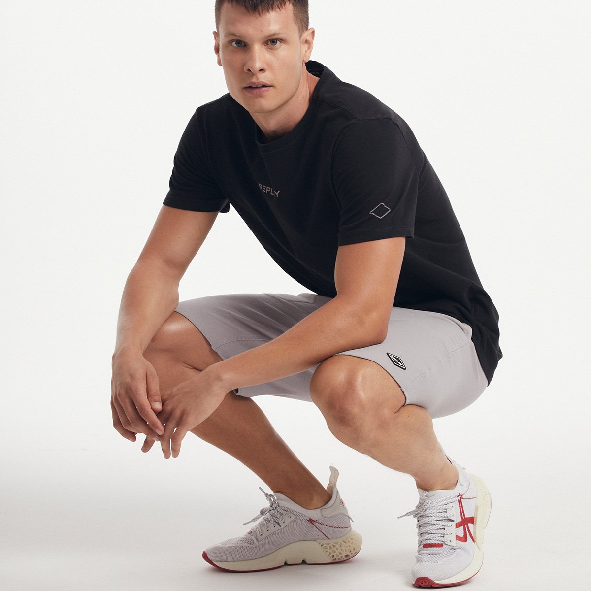 Bermuda Moletom Replay Lisa Masculina - Tam: GG - 5