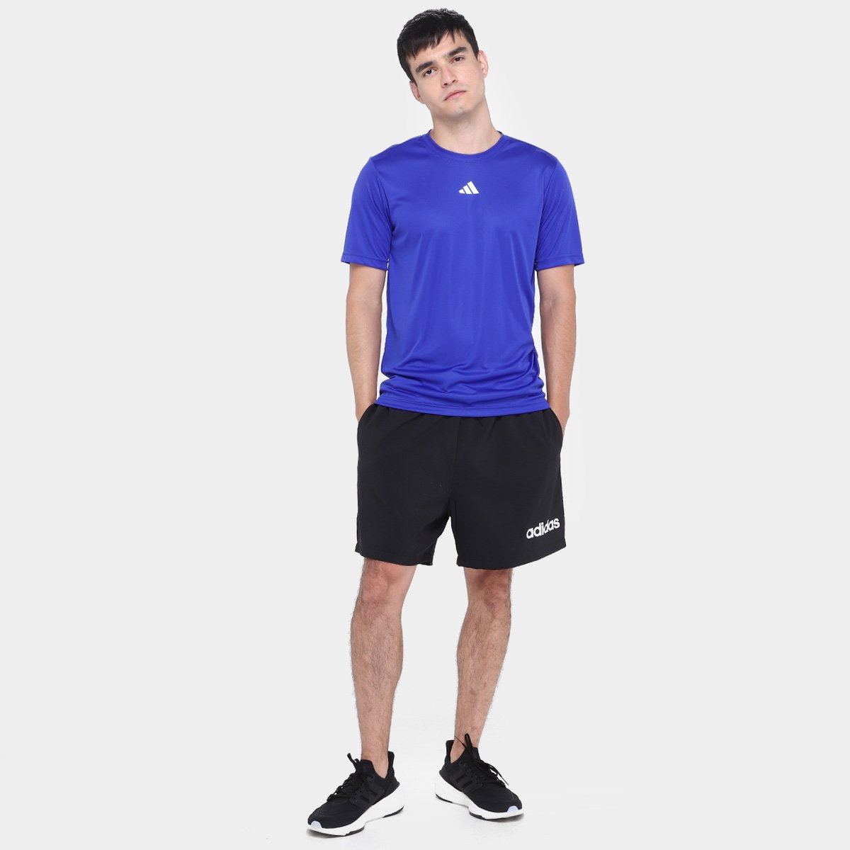 Camiseta Adidas Treino Básica Masculina - Tam: P - 3