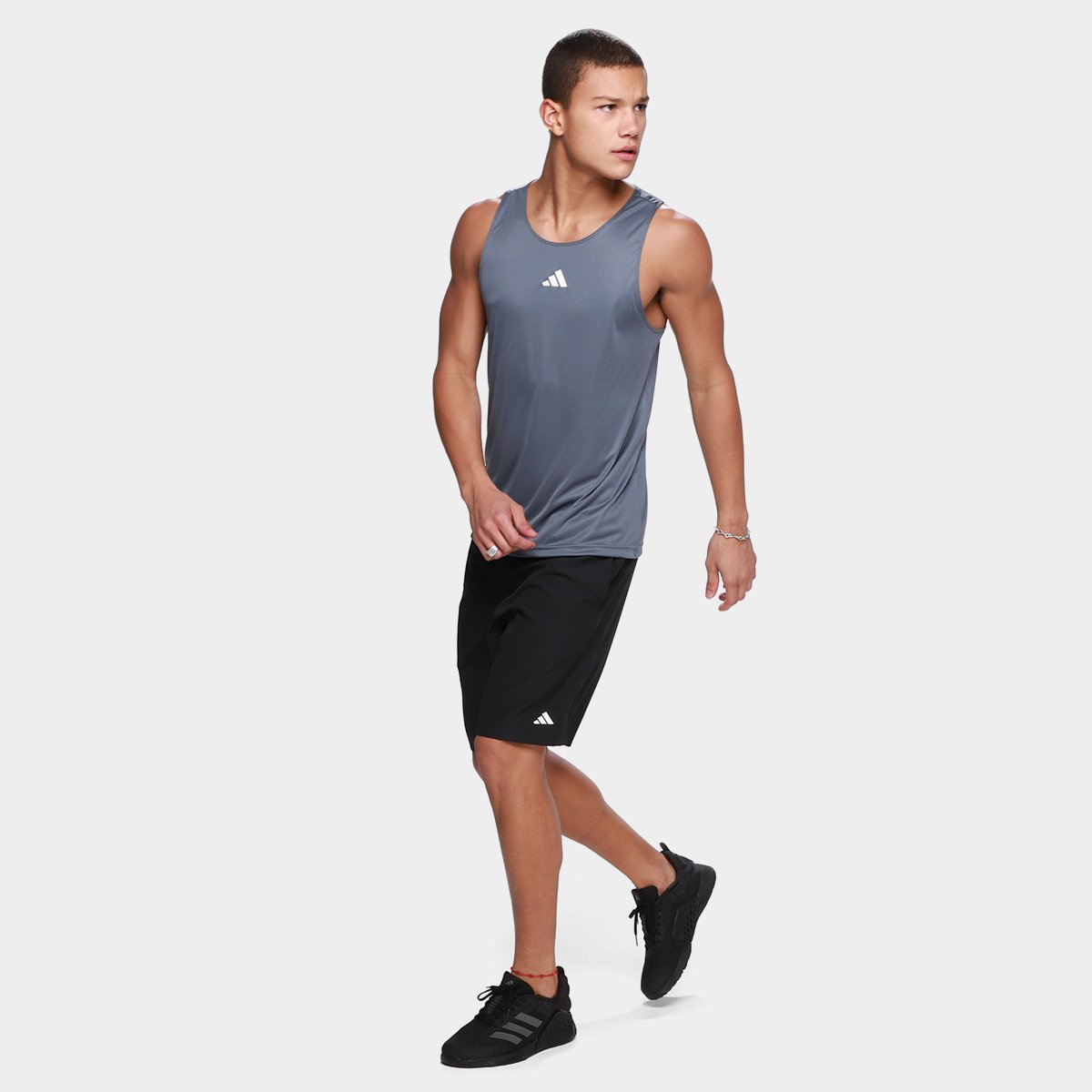 Regata Adidas Treino Básica Masculina - Tam: P - 3