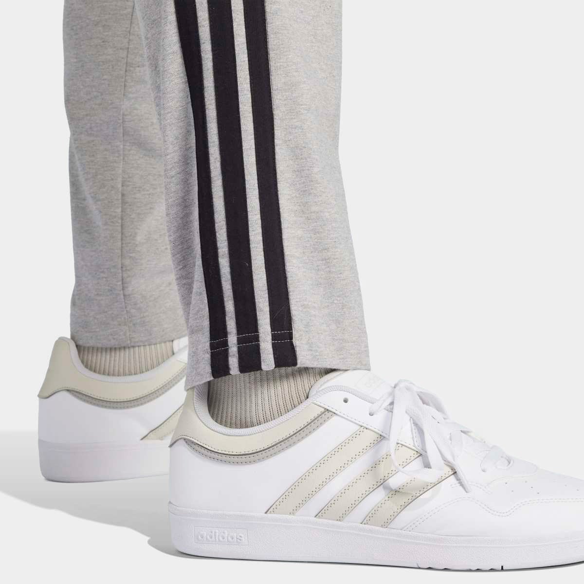 Calça Adidas Single Jersey 3 Listras Masculina - Tam: P - 3