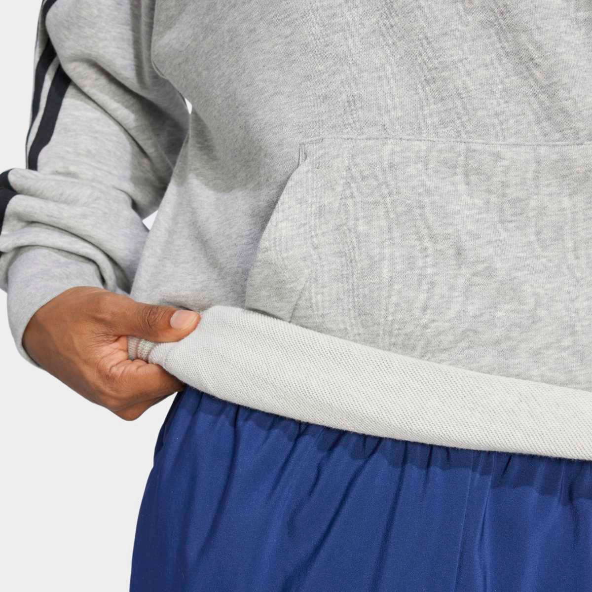 Moletom Com Capuz Adidas 3 Stripes Masculino - Tam: P - 3