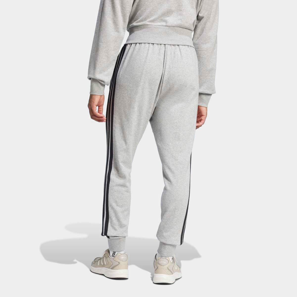 Calça Adidas French Terry 3 Listras Masculina - Tam: GG - 1