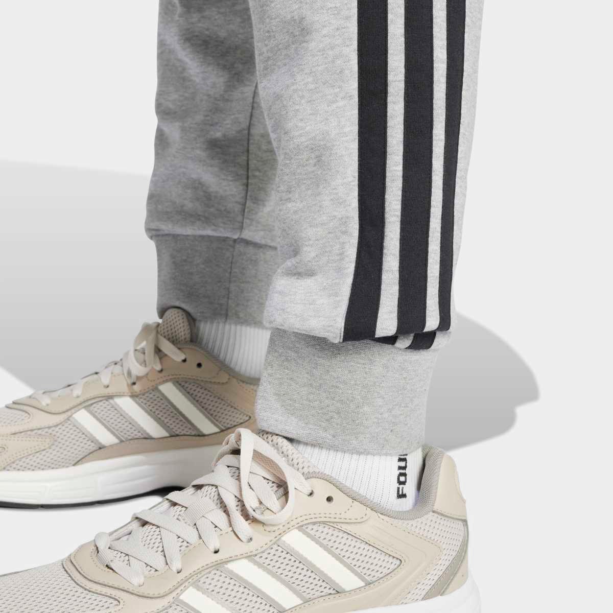 Calça Adidas French Terry 3 Listras Masculina - Tam: GG - 3