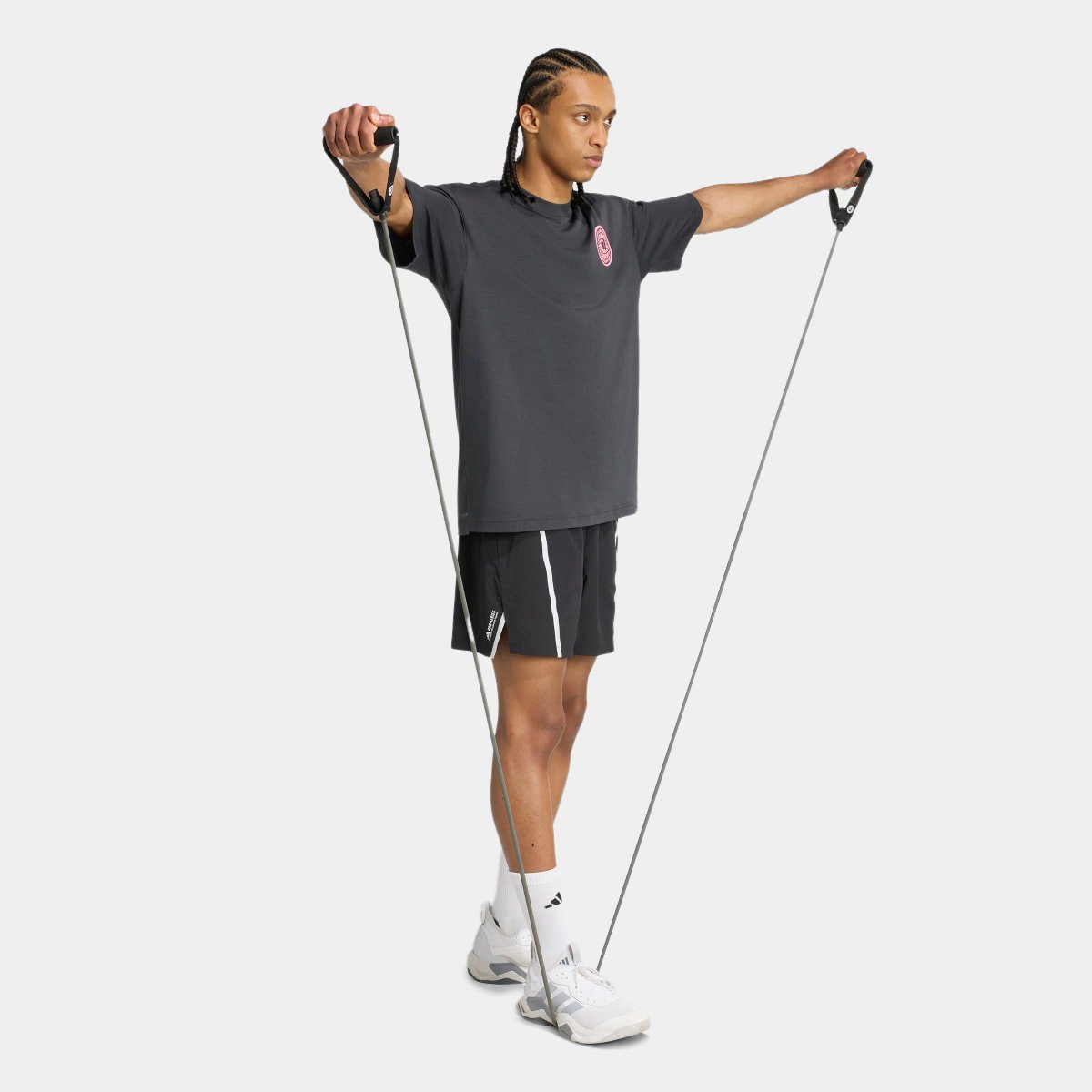 Camiseta Adidas Gráfica Masculina - Tam: P - 4