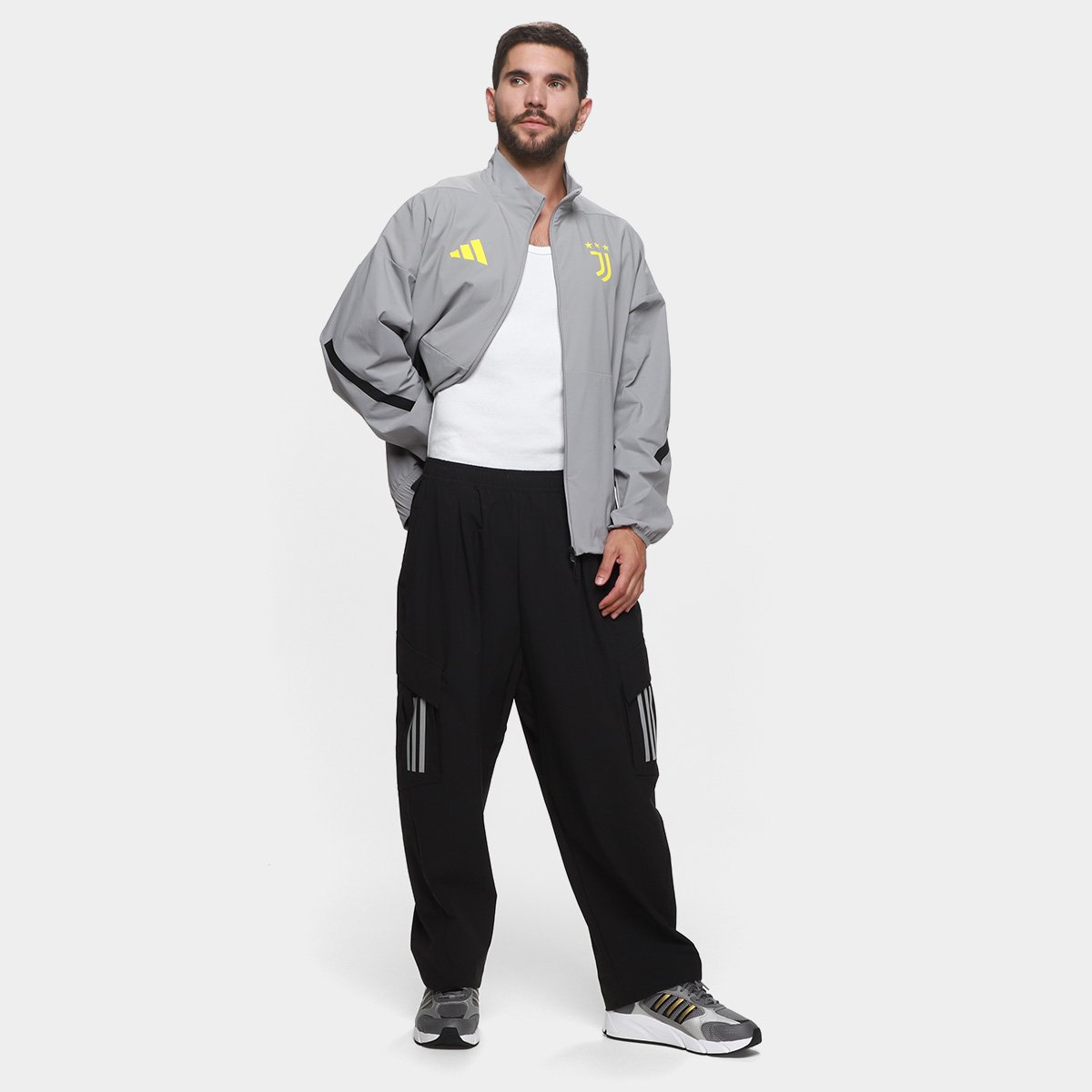 Jaqueta Juventus 26/27 Adidas Hino Masculina - Tam: M - 4