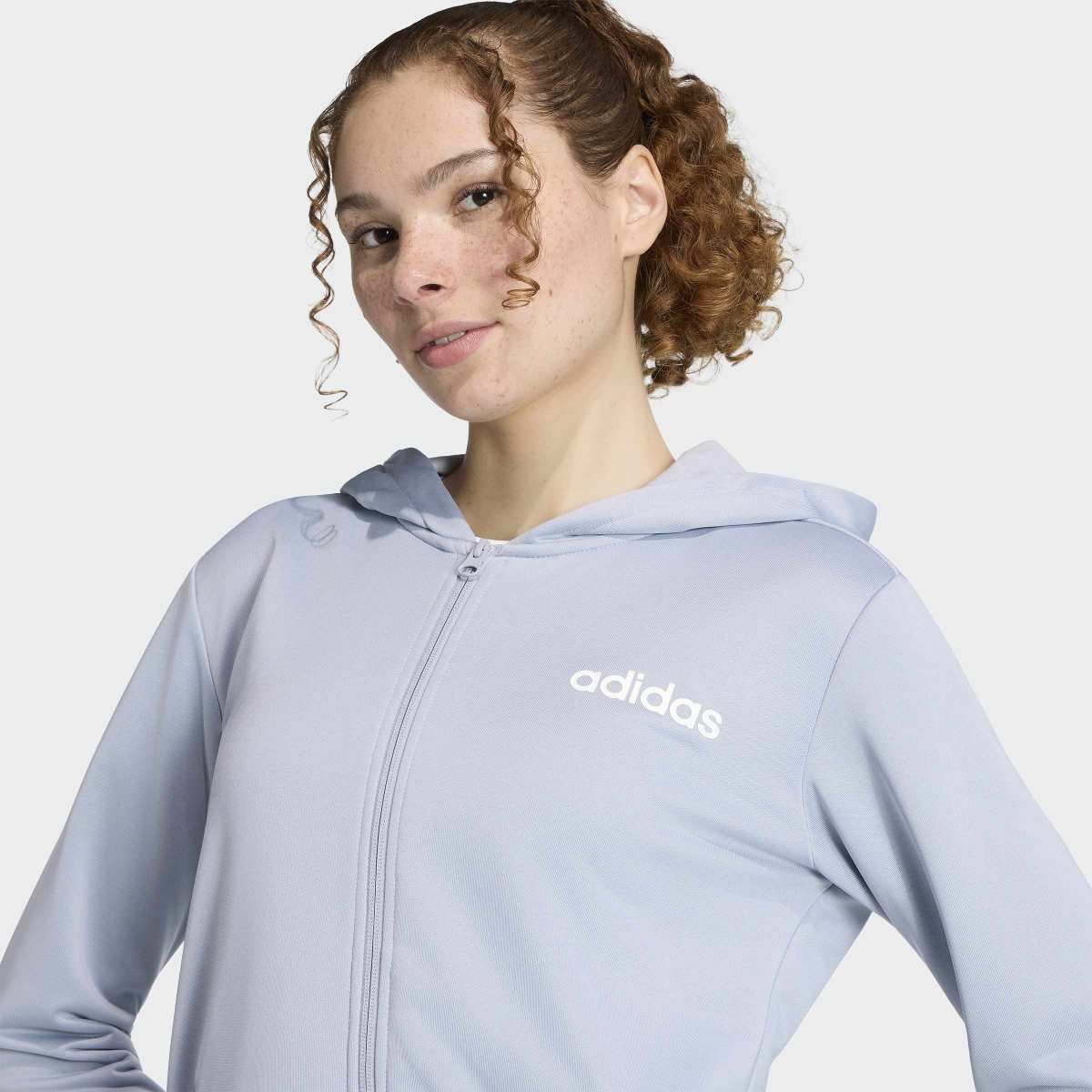 Conjunto Agasalho Adidas Linear Ts Feminino - Tam: P - 2