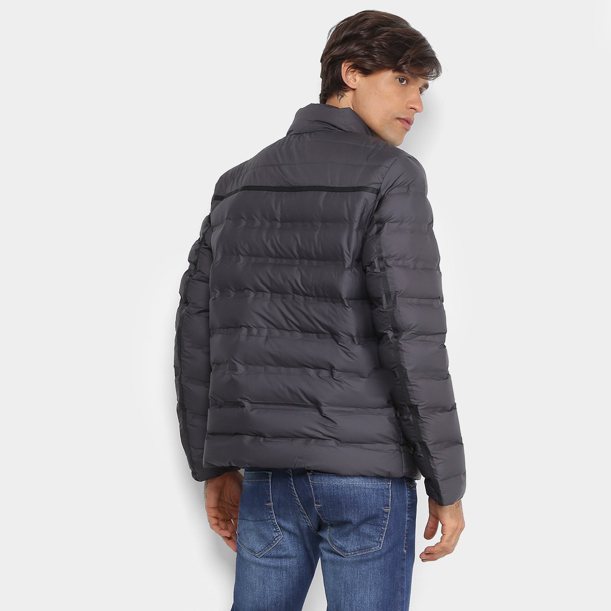 jaqueta bolha masculina