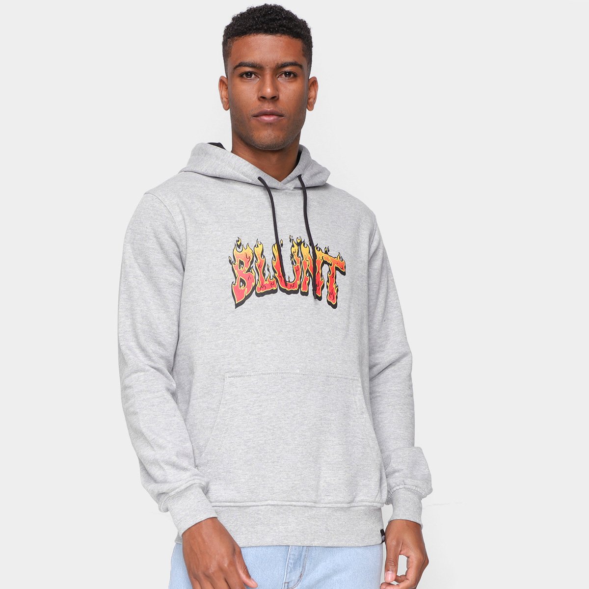Moletom Blunt Fire Canguru Masculino