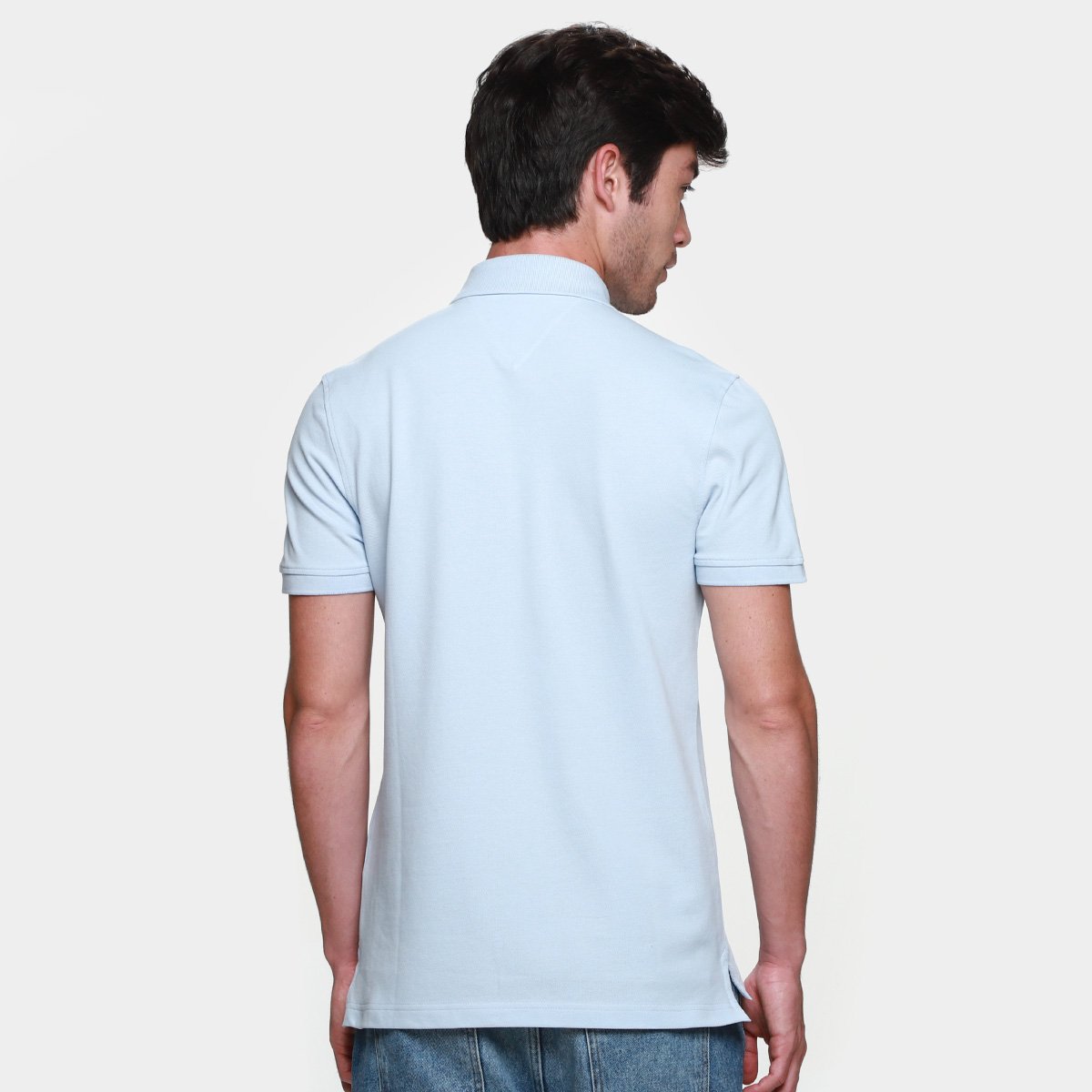 Camisa Polo Slim Tommy Hilfiger Casual Masculina - Tam: GG - 1