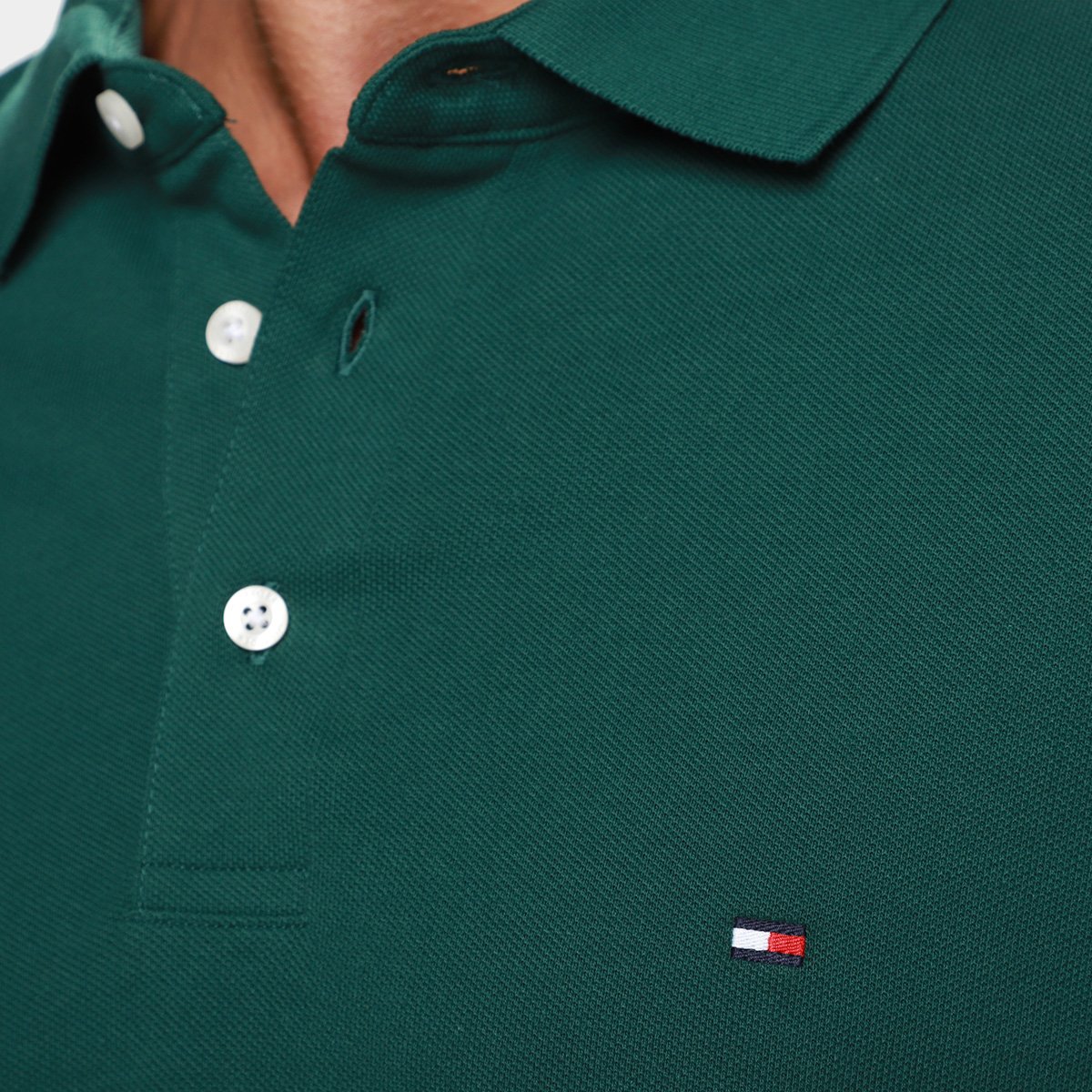 Camisa Polo Slim Tommy Hilfiger Casual Masculina - Tam: G - 2