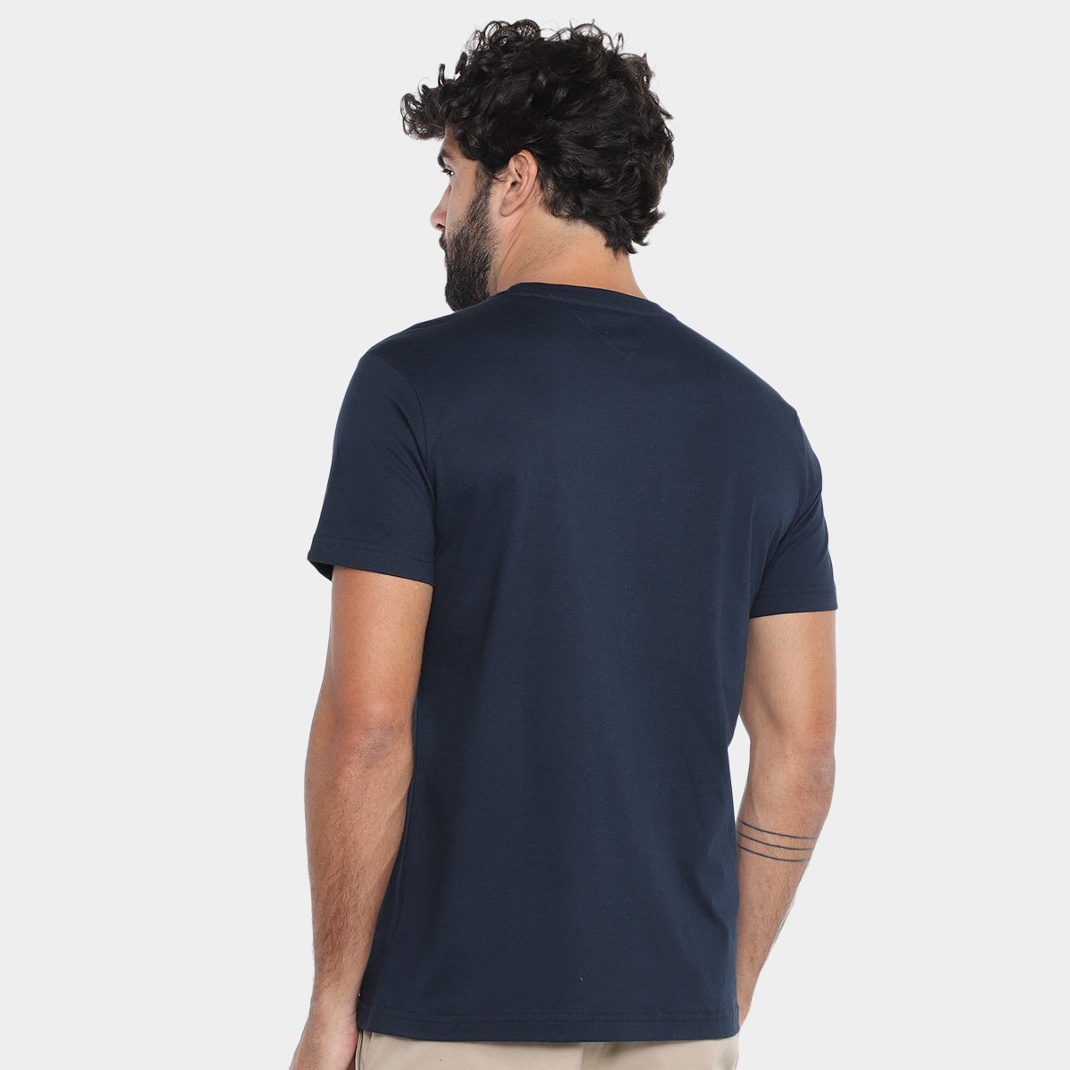 Camiseta Tommy Hilfiger1985 Casual Masculina - Tam: G - 1