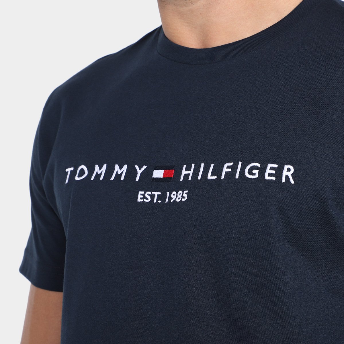 Camiseta Tommy Hilfiger1985 Casual Masculina - Tam: G - 2